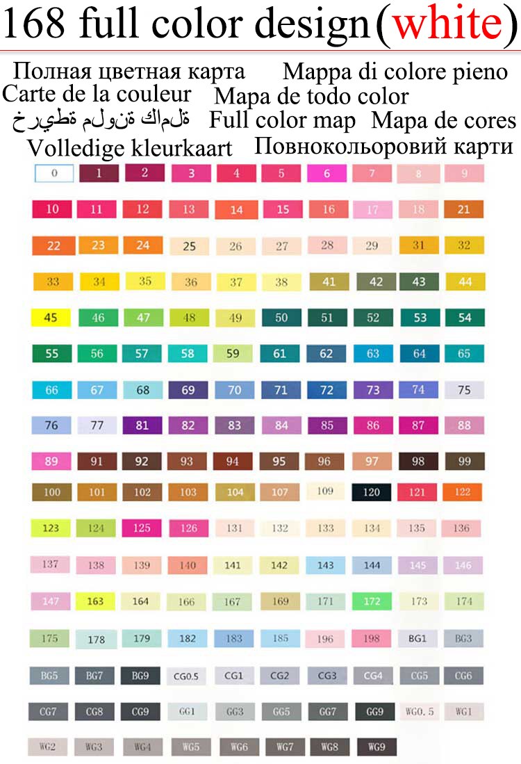 TOUCHFIVE 30/40/60/80 Farben Kunst Marker Alkohol Basierend Marker Zeichnung Kuli-einstellen Manga Dual geleitet kunst Skizze Marker Stifte