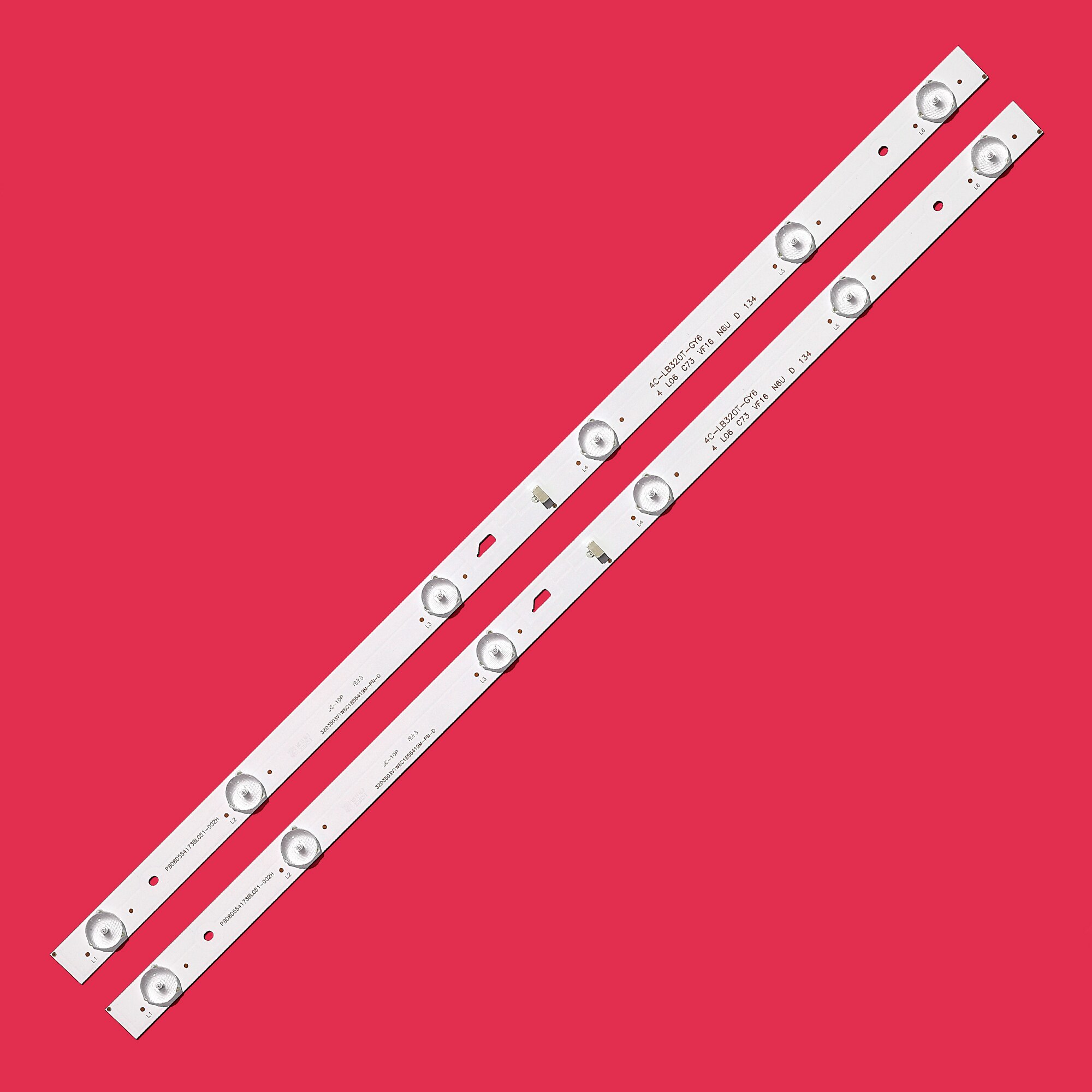LED backlight strip 6 lamp for INSIGNIA NS-32DR310NA17 TH-32D500C JL.D32061330-004BS-M 318AS 10151A 4C-LB320T-JF4 LED-32B750