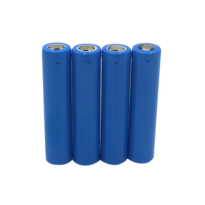 10pcs 3.7V Li-ion Battery Rechargeable Battery with Flat Top 14650 Battery 1200mah