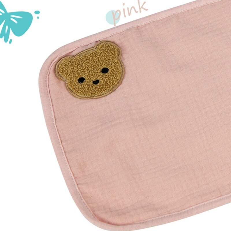 Serviette d'alimentation pour bébé, mouchoir en coton Anti-crachat, tissu pour le visage