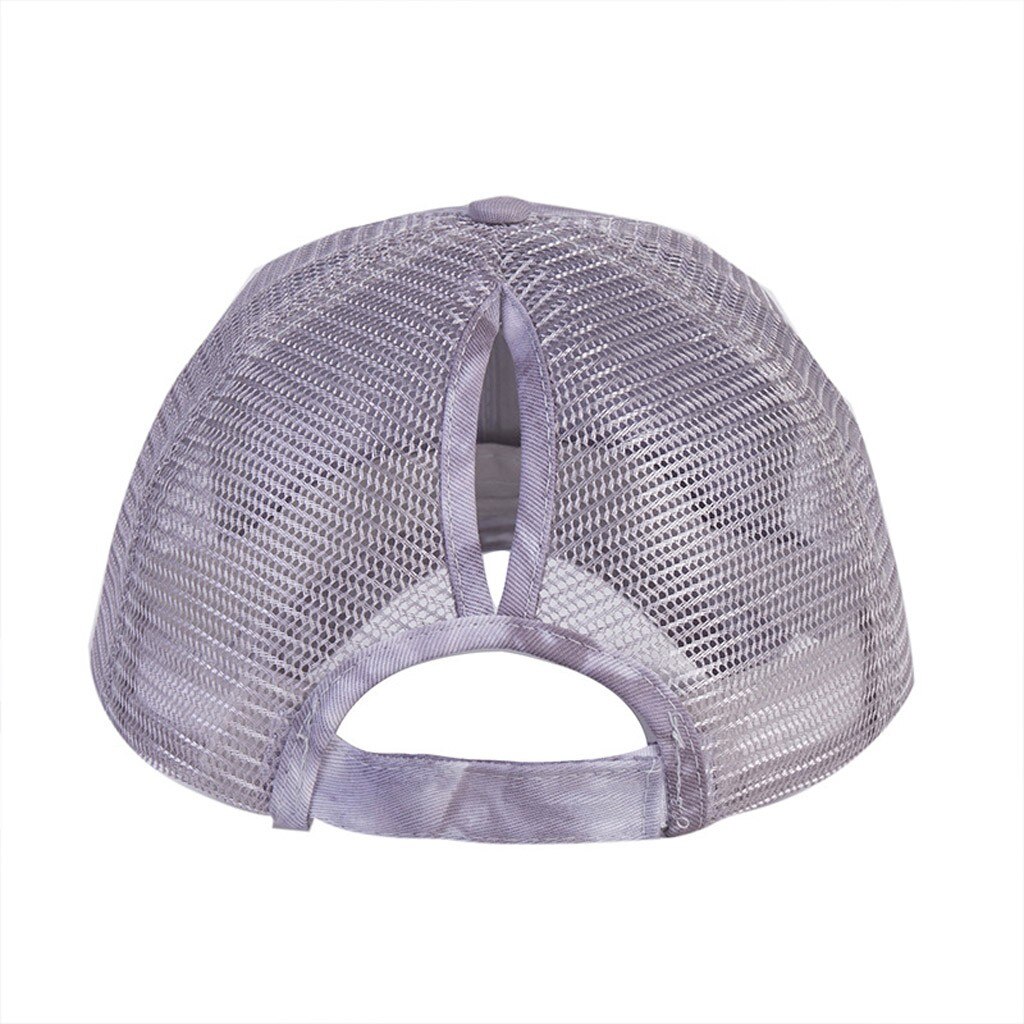 1PCs Unisex Couple mode CapTie-Dye Cap Breathable Plain Mesh Baseball Cap Adjustable Snapback Hats Hip Hop Hat sombrer