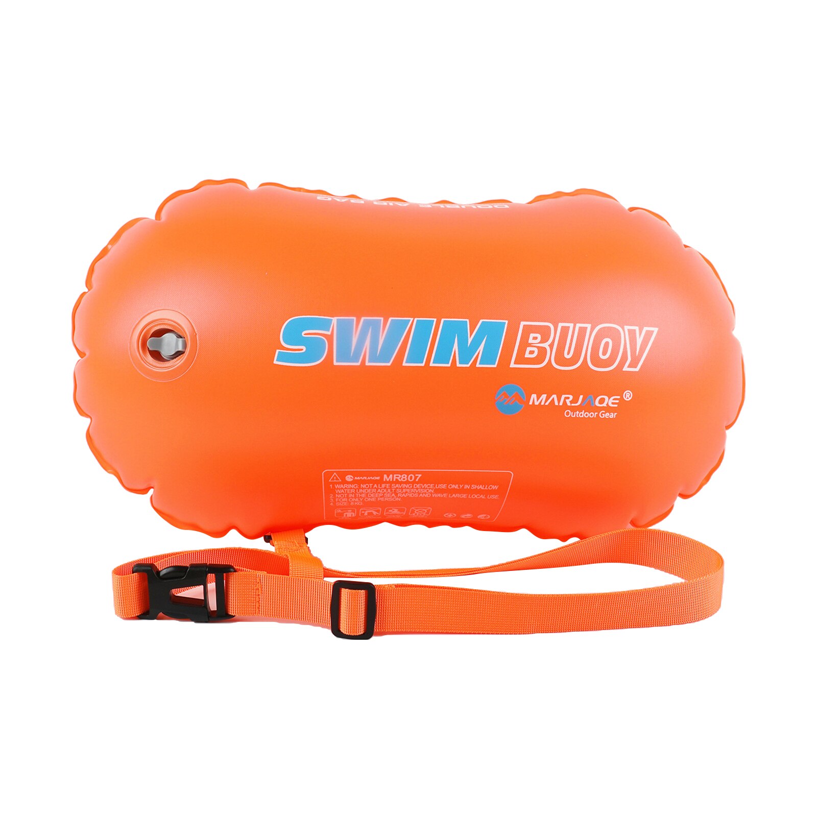 Swim Safe Buoy Tow Floats Pool Open Wild Swimming Inflatable Air Bag