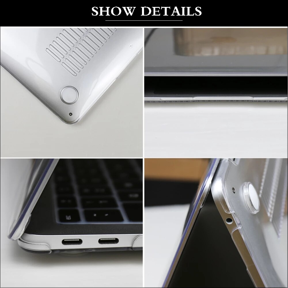 Laptop Case For Macbook Pro 14 Case A2242 M1 Chip For Macbook Pro 16 Case A2485 Touch ID Macbook Cover Accessories