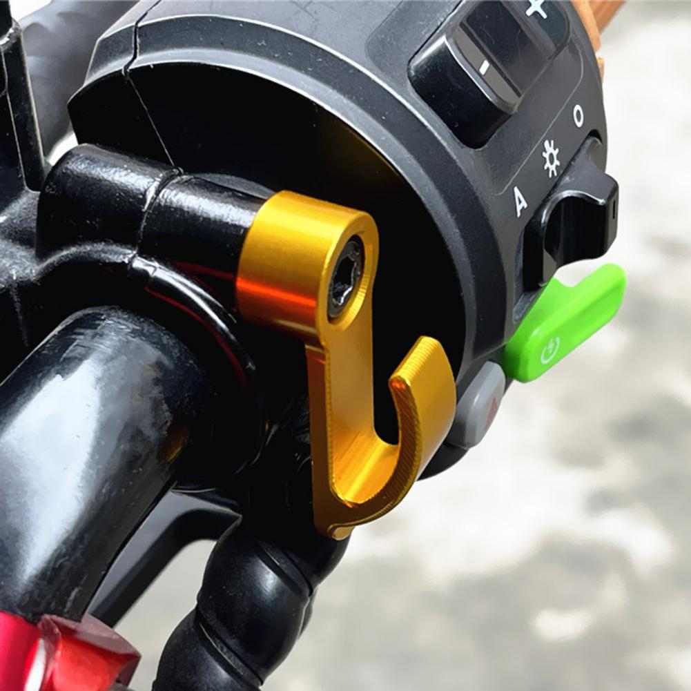 Motorstuurhaak Universele CNC Aluminium Houder Cargo Hook Hook Bagagetas Hanger Helm Klauw Motoraccessoires