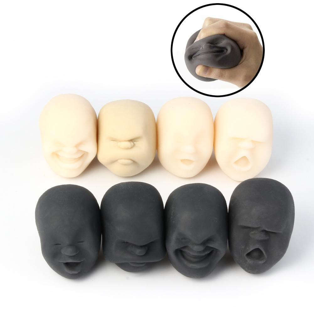 Squeeze Menselijk Gezicht Emotie Vent Bal Stress Verlichten Volwassen Decompressie Speelgoed Anti-stress Speelgoed Speelgoed Voor Volwassen Ontspanning Toy