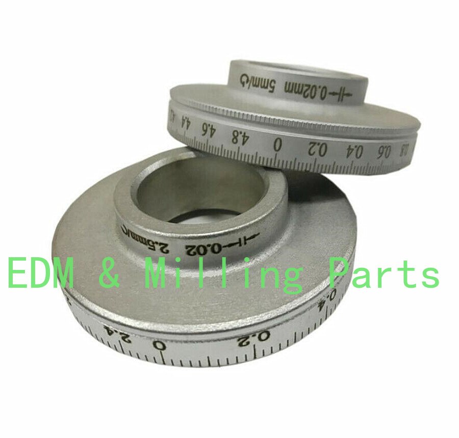 2pcs Milling Machine Aluminum CNC C87+D4 Dail XY & Z Axis Vertical Mill Tool For Bridgeport Mill Part