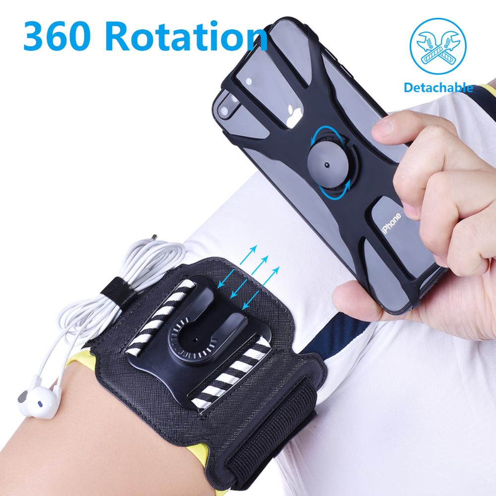 Universal Armband Wrist Case Bag For For 4 To 6.5 Inch Phone Armband Cover Holder Waterproof Gym Running Sports Armband Case