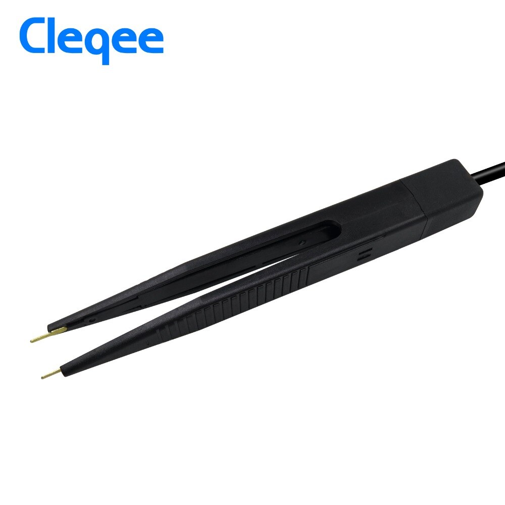 Cleqee P1510 SMD Clip komponente LCR testing tool Multimeter tester meter Stift sonde blei pinzette Kompatibel mit Fluke für Vichy
