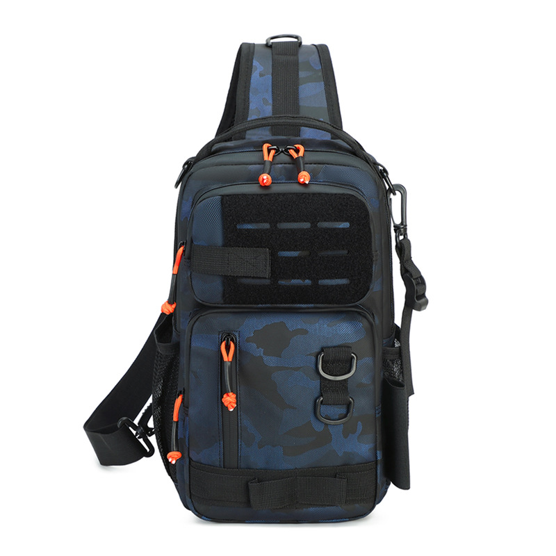 Waterproof Shoulder Bag for Men Multi-funtional Outdoor Sling Bag Causal Mens Small Bag Crossbody Bags for Men Large Capacity: Blue