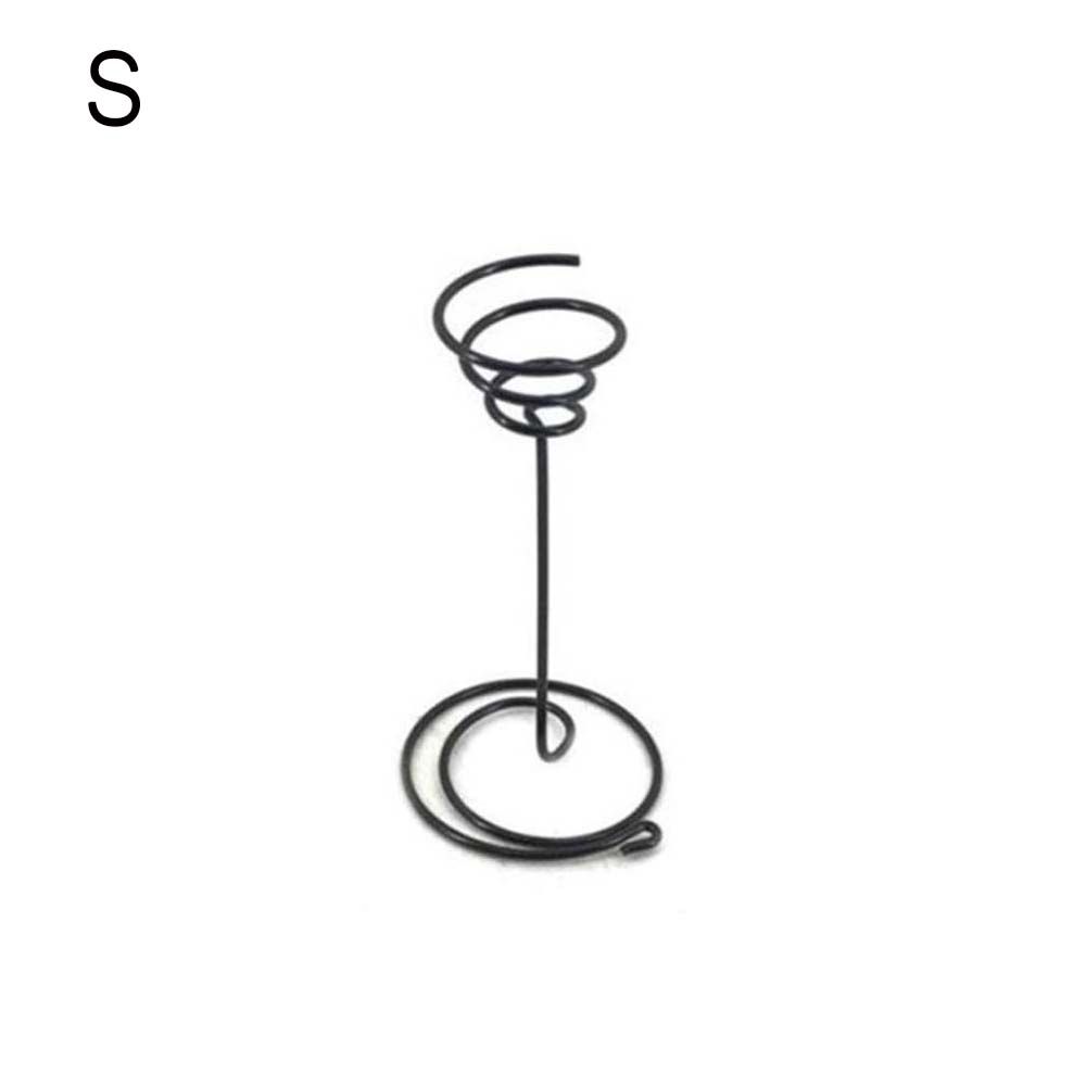 Metal Iron Holder Vase Display Rack Decor Container Garden Supplies Air Plant Pot Stand Plant Pot: S