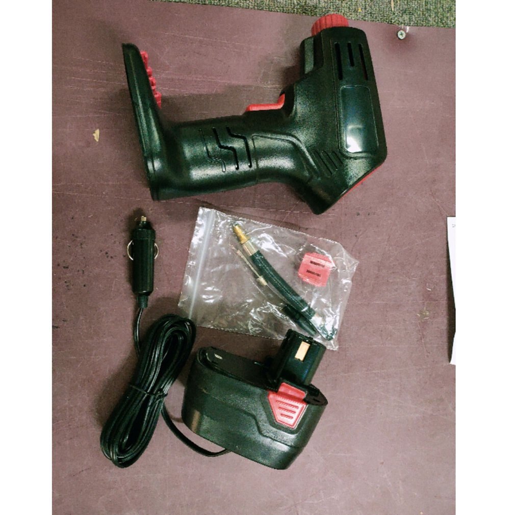 Mini Car Air Pump 25L/min Car Tire Inflatable Pump Portable Rechargeable Tyre Inflator Wireless Cordless