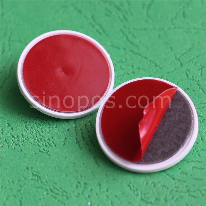 Heavy Duty Adhesive Hanging Buttons 30mm, banner ceiling hook mount round plastic eye wall furniture display eyelet sign hanger
