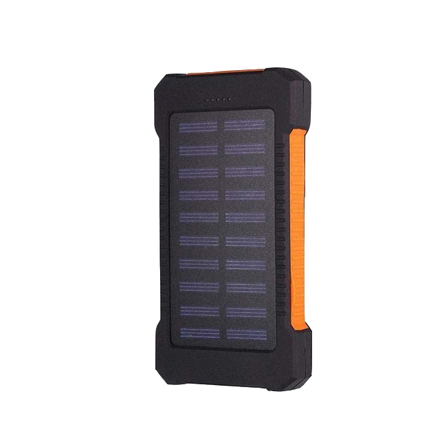 Grote Capaciteit Solar Power Bank 80000Mah Externe Batterij Met Zaklamp Dual Usb Draagbare Outdoor Nood Mobiele Power Bank: orang