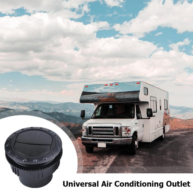 60mm abs bil rv atv a/c udluftning luftudløb åben roterende aircondition ventilationsudløb indvendig rund loft bil udskiftning