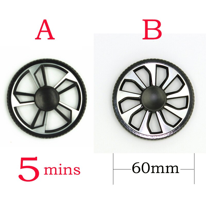 Spinner metall rund spinner 5 min fidget spinners hjul