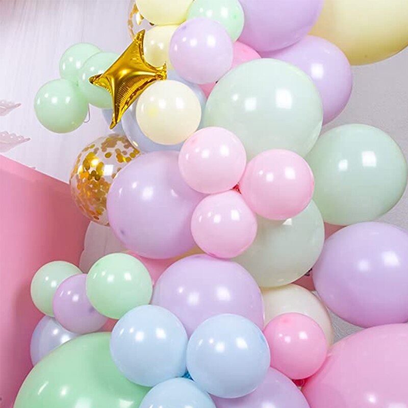 Ballonnen Guirlande Diy Premium Pastel Regenboog Eenhoorn Ballon Boog En Guirlande Kit Giant Eenhoorn Folie Voor Kid Volwassen Verjaardag Decor