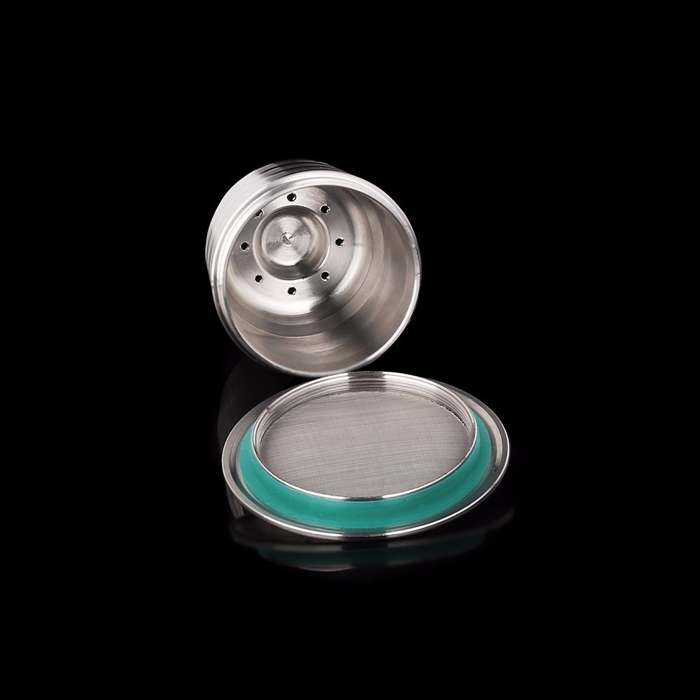 3 nescafe kapslar i rostfritt stål nespresso återanvändbara kapslar påfyllningsbara kopp filter laddningsbar droppare 150 gånger kaffe sabotage set
