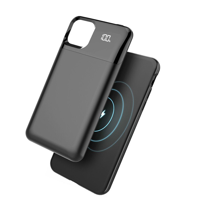 5000/5500mAh Phone Battery Charger Case For iPhone 11 11Pro 11ProMAX Ultra Thin Battery Charging Case Power Bank