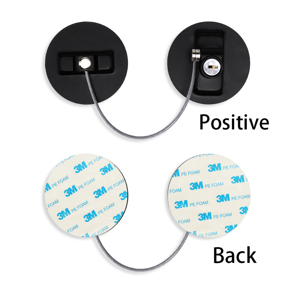 Baby Safety Window Restrictors Children's Protection Window Limiter For Kids Security Refrigerator Door Lock With 3M Tape