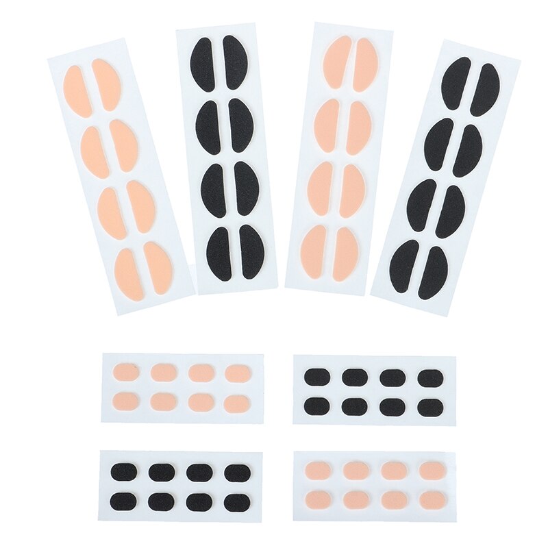 Coussinets de nez en mousse souple unisexe, 8 paires, antidérapants, auto-adhésifs pour lunettes