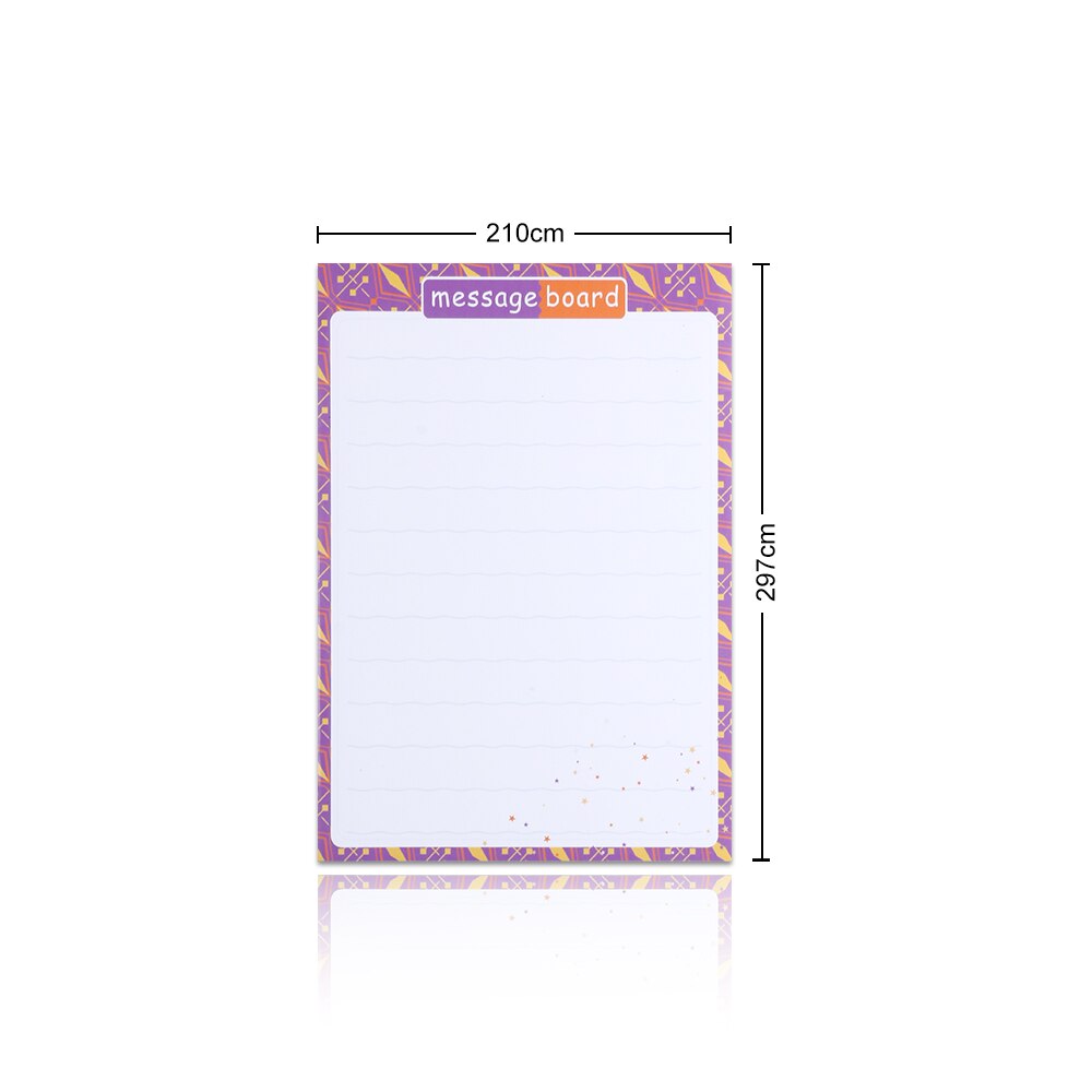 A4 Fridge Magnet Removable Erase Drawing Writing Planner Magnetic Board Fridge Message Board Magnets To Do List Memo Pad Notes