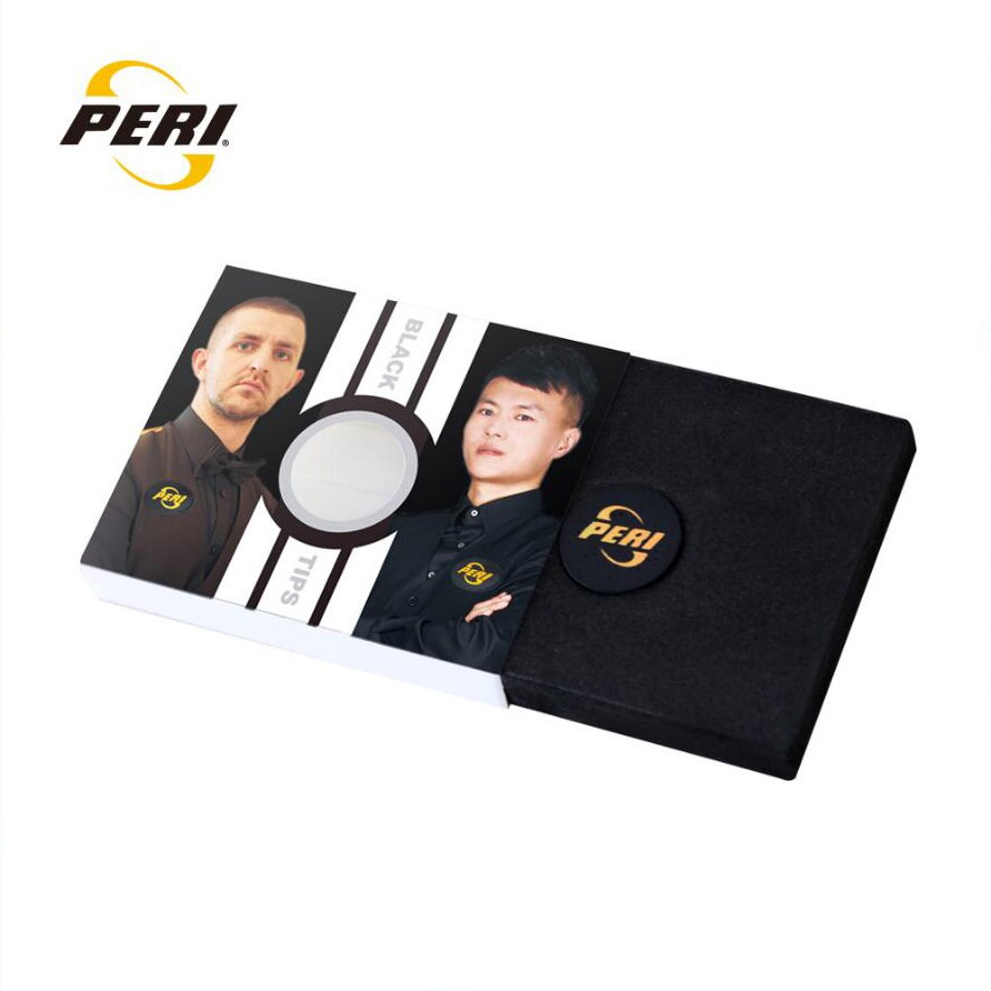 Peri Officiële Winkel Peri 14Mm Biljart Pool Cue Tip Jayson Shaw Professionele Tip Gemaakt Van Geselecteerde Japanse Zwarte Bruinvis huid