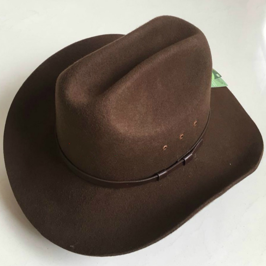 Cowboy hatte mænd vestlige land vilde vest 100%  australsk uld sombrero hombre cappello uomo til kvinder cowboy hat