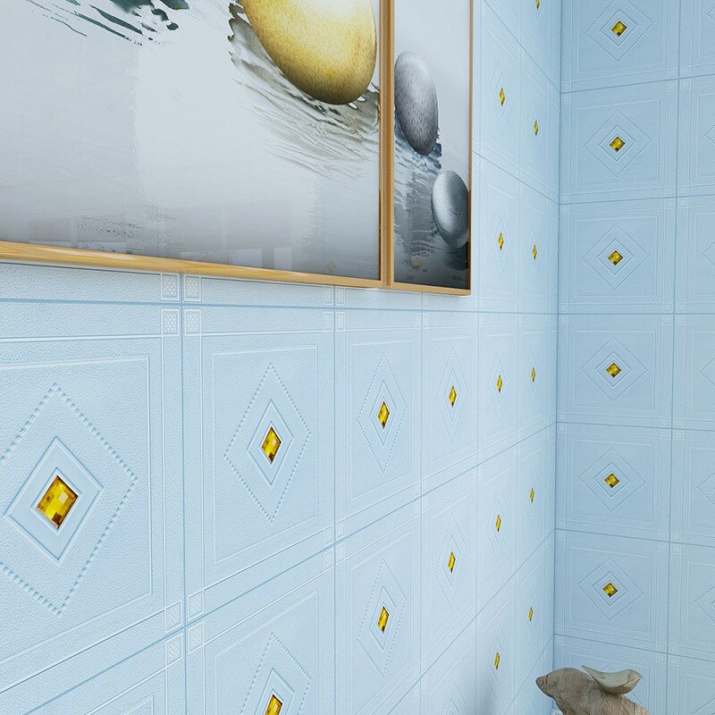 3D Tape Boor Behang Waterdichte En Vochtbestendige Plafond Slaapkamer Achtergrond