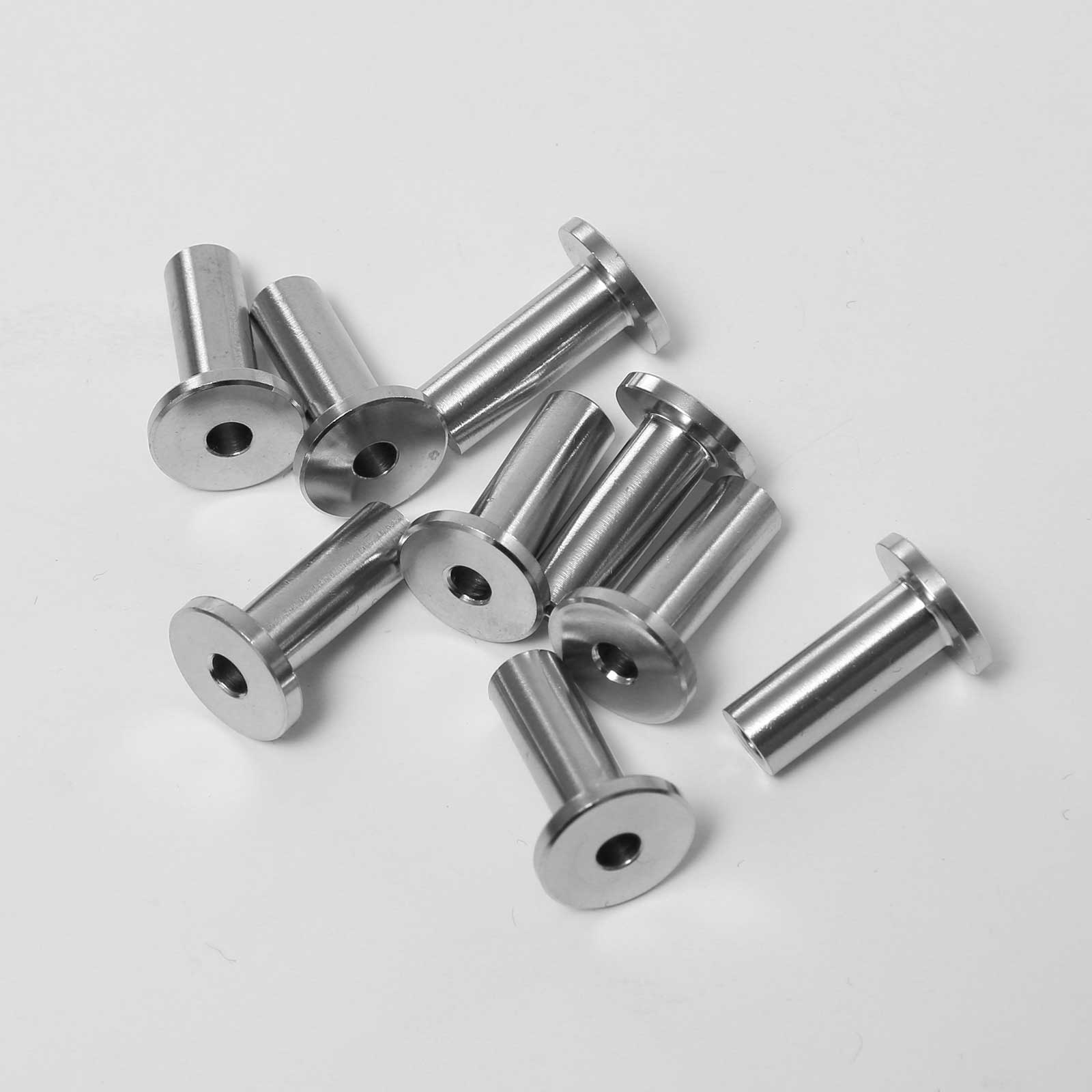 10 Draad Crimp Mouwen Koordvergrendeling Roestvrij Staaldraad Protector Mouwen Tule Voor Kabel Reling Dek Draad Adereindhulzen Touw Hardwar