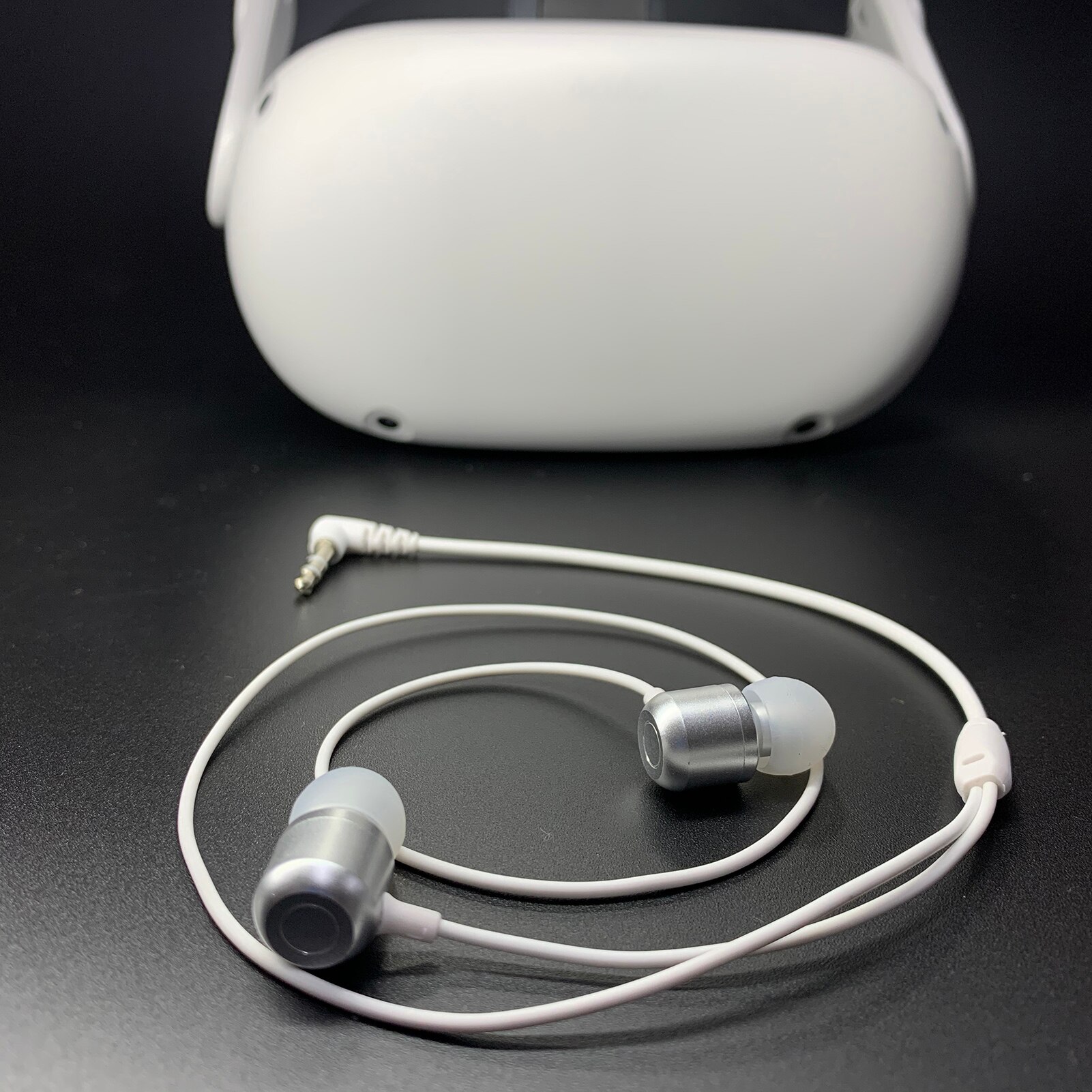 Accessori VR cuffie da gioco con filo In-ear cuffie integrate per Oculus Quest 2 auricolari VR auricolari per bassi profondi per dom2