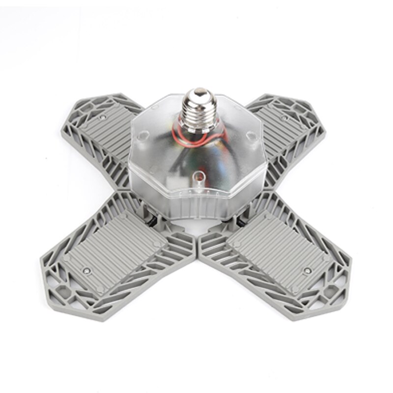 1PC LED Garage Light E26 Light 5~265 VAC Deformation Adjustable Angle High Bay Light Industrial LED Garage Lighting For Garage