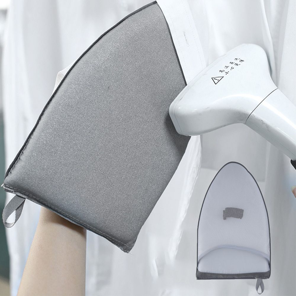 1pcs Hand-Held Mini Ironing Pad Sleeve Board Holder Heat Resistant Glove For Clothes Garment Steamer Portabe Iron Table Rack