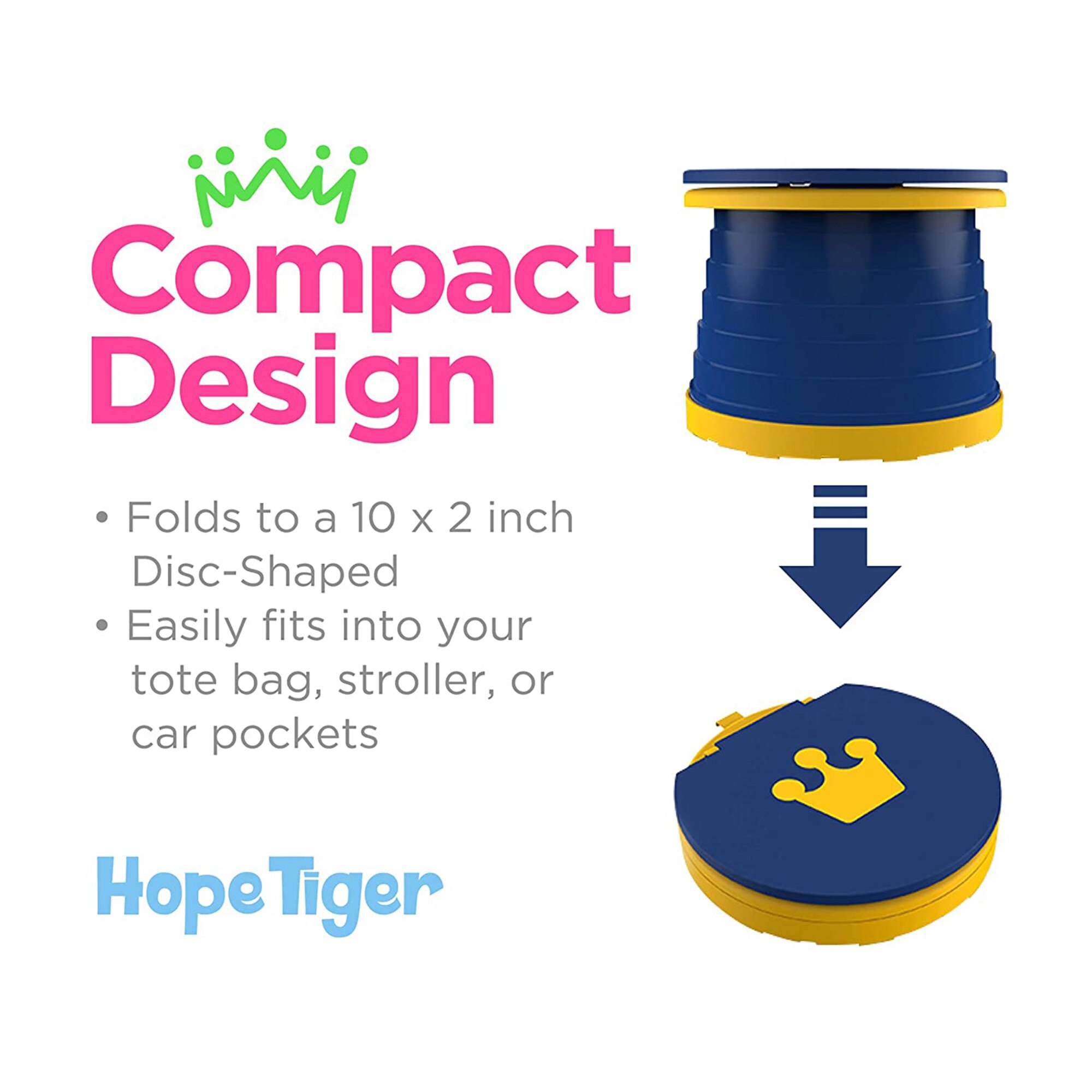 2022 Travel Potty for Toddlers Portable On The Go Travel Potty Training Toilet for Kids Foldable Pop Up Potty Chair