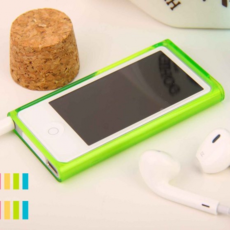 Case Voor Ipod Nano 7 Cover Candy Kleur Soft Tpu Siliconen Case Voor Apple Ipod Nano 7 7th Generatie Case