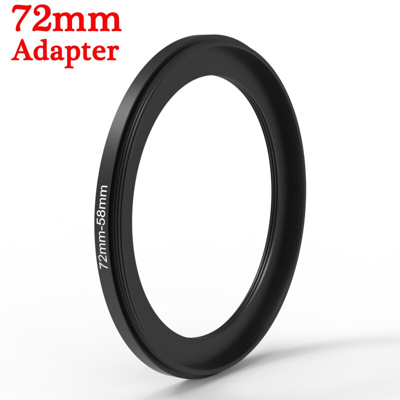 Camera Prisma Filter Split Caleidoscoop 52Mm 55Mm 58Mm 67Mm 72Mm 77Mm Fotografie Accessoires Mcuv nd Cpl Ster Glas Mobiele Telefoon: 72mm Adapter