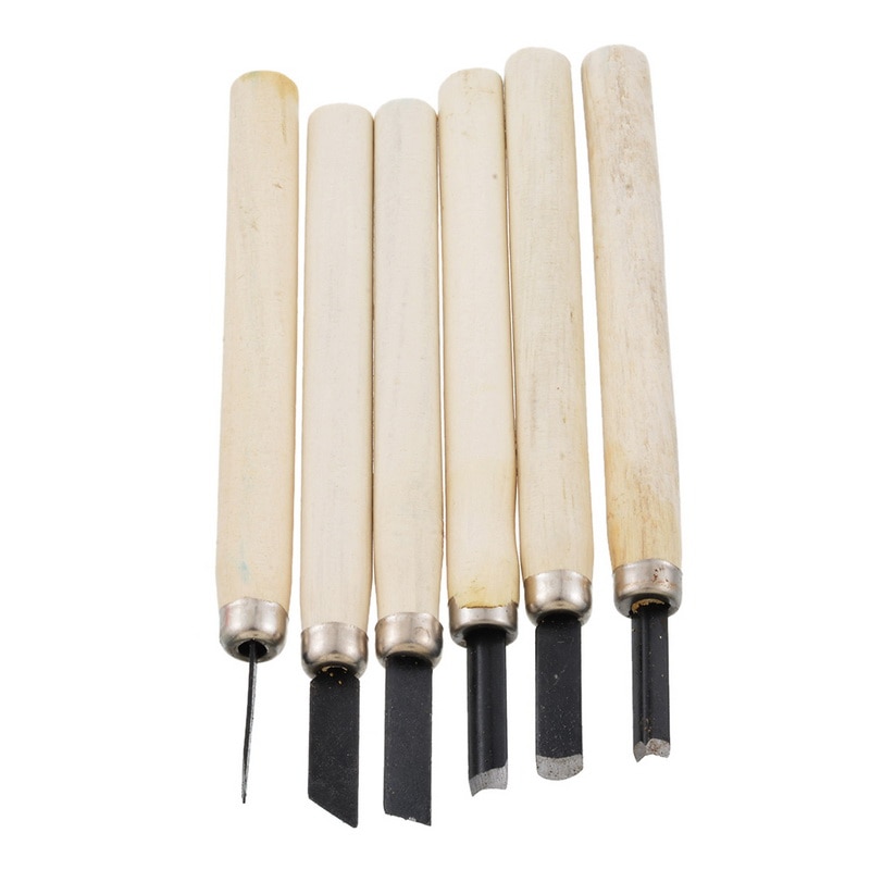 10/12pcs Carving Knife Woodcut DIY Hand Wood Carving Tools Woodcarving Cutter Knives Woodworking Hand Tools worker: violet