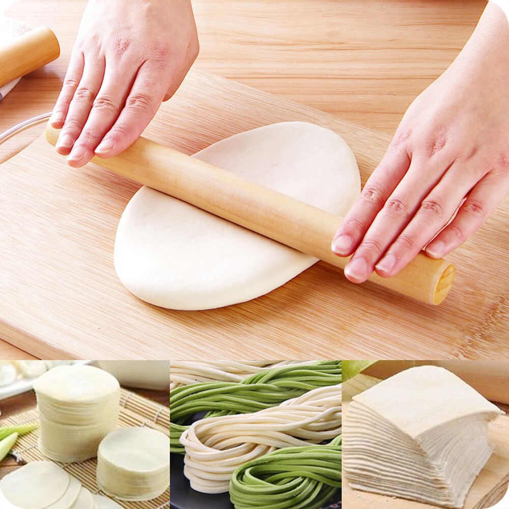 Rouleau à pâtisserie en bois, bâton à nouilles, rouleau à pâte, biscuits, Fondant, outil de cuisine, pâtisserie, accessoires de cuisine
