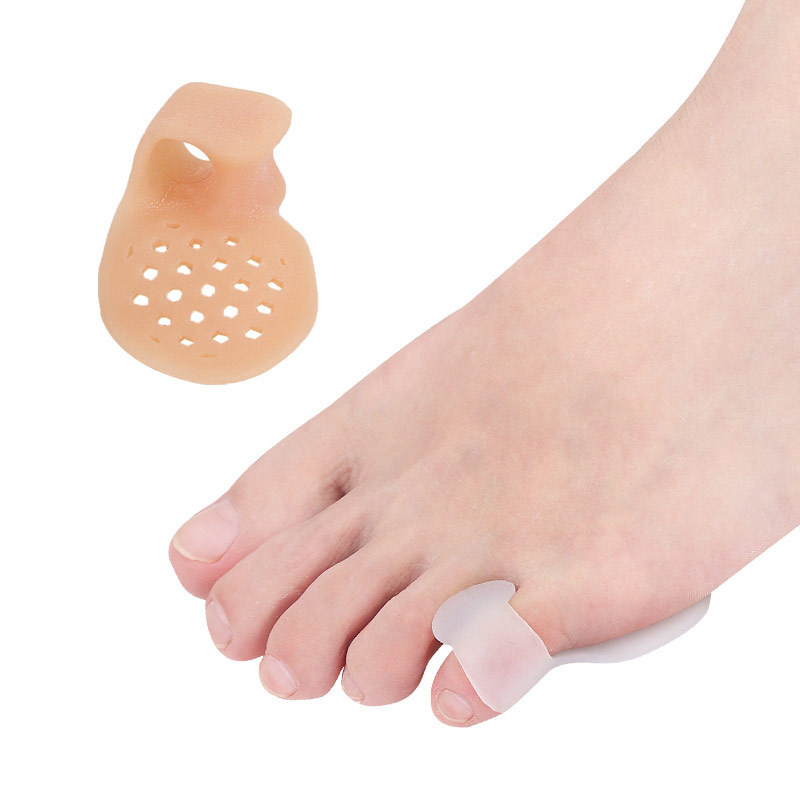 Séparateur d&#39;orteils en silicone réutilisable pour doigt de pied, pour doigt de pied, petit orteil, pouce, ajusteur pour bunion ou hallux valgus, outil de soin protecteur, ,
