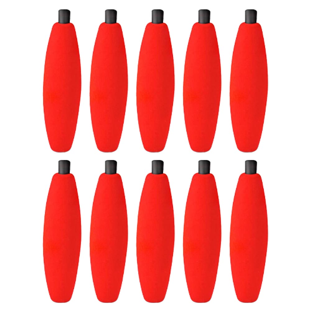 10pcs Peg Floats Catfish Fishing Bobbers Foam Rig Float Crappie Trout Fishing Accessories High-density Foam Tackle Buoys: 0.8# / WHITE