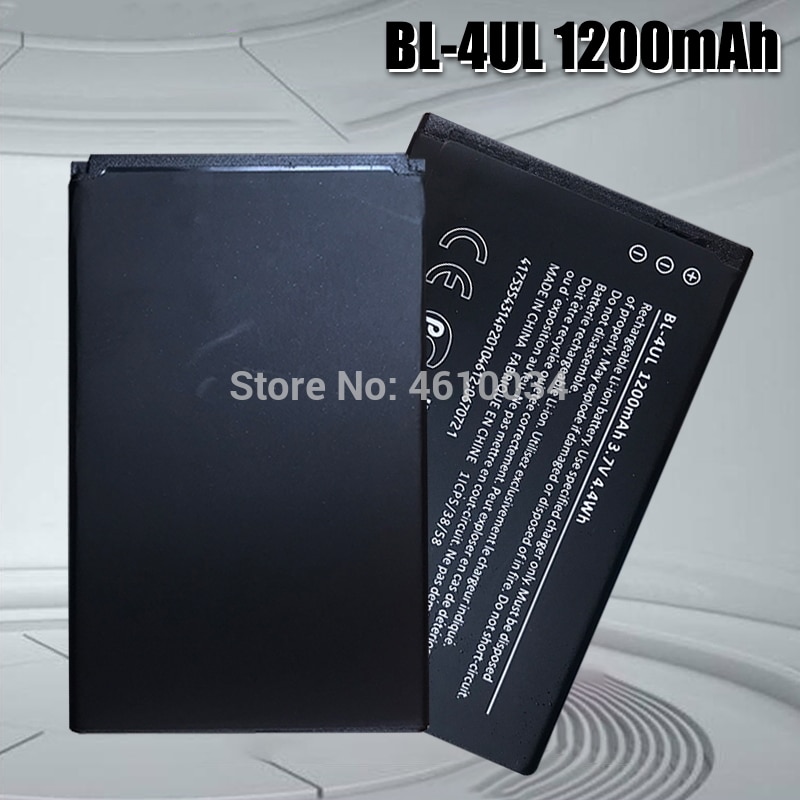 Wysokiej jakości 1200mAh BL 4UL BL-4UL baterii dla Nokia Lumia 225 330 RM-1172 RM-1011 RM-1126 baterii BL4UL