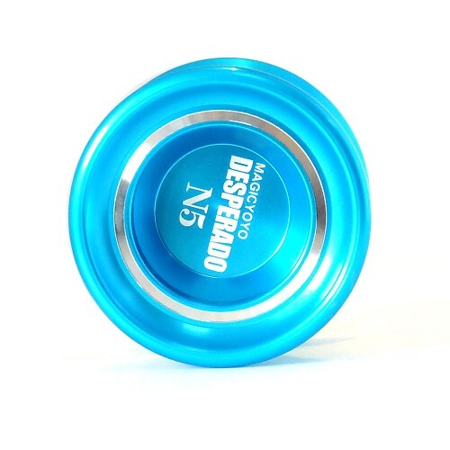 Magic yoyo N5 yoyo thug yoyo cuscinetti in metallo CNC giocattoli yoyo professionali puntelli speciali diabolo giocoleria: blue