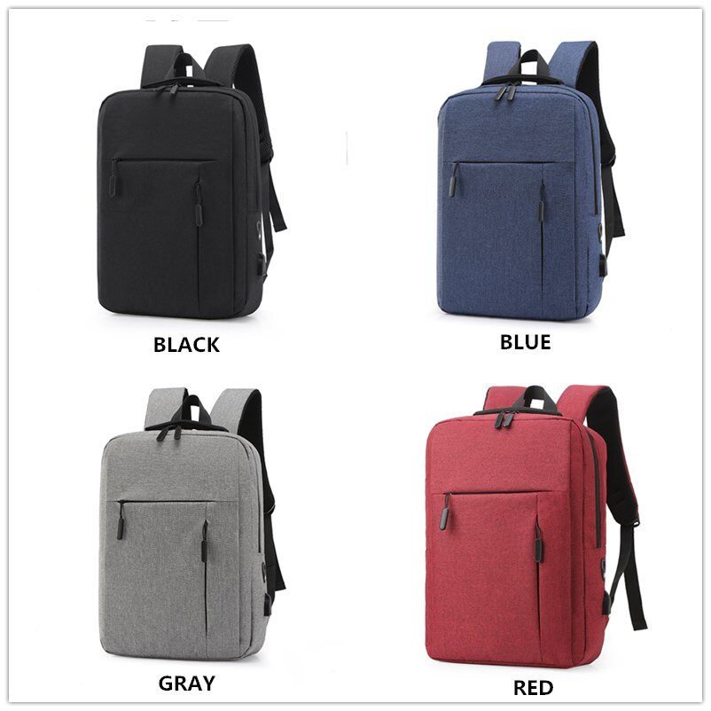 Sac à dos avec chargeur USB pour homme, sacoche à bandoulière de styliste, grande capacité, Simple, à la