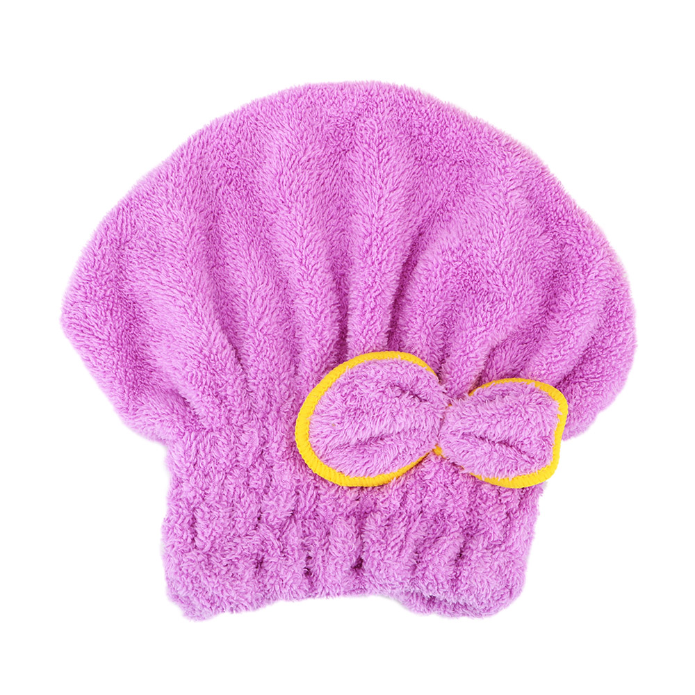Microfiber 5 Colors Wrapped Towels Quickly Dry Hair Hat Bath Accessories Bathroom Hats