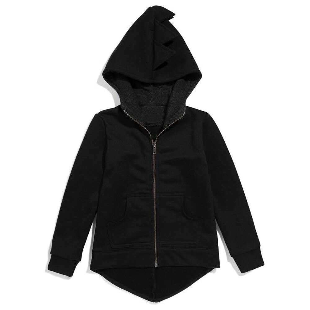 Giacca da bambino per bambini adorabile per bambini giacca stile dinosauro copricapo con cappuccio cappotto abbigliamento giacca invernale per bambini ragazzi Bebek ux 1t-6t