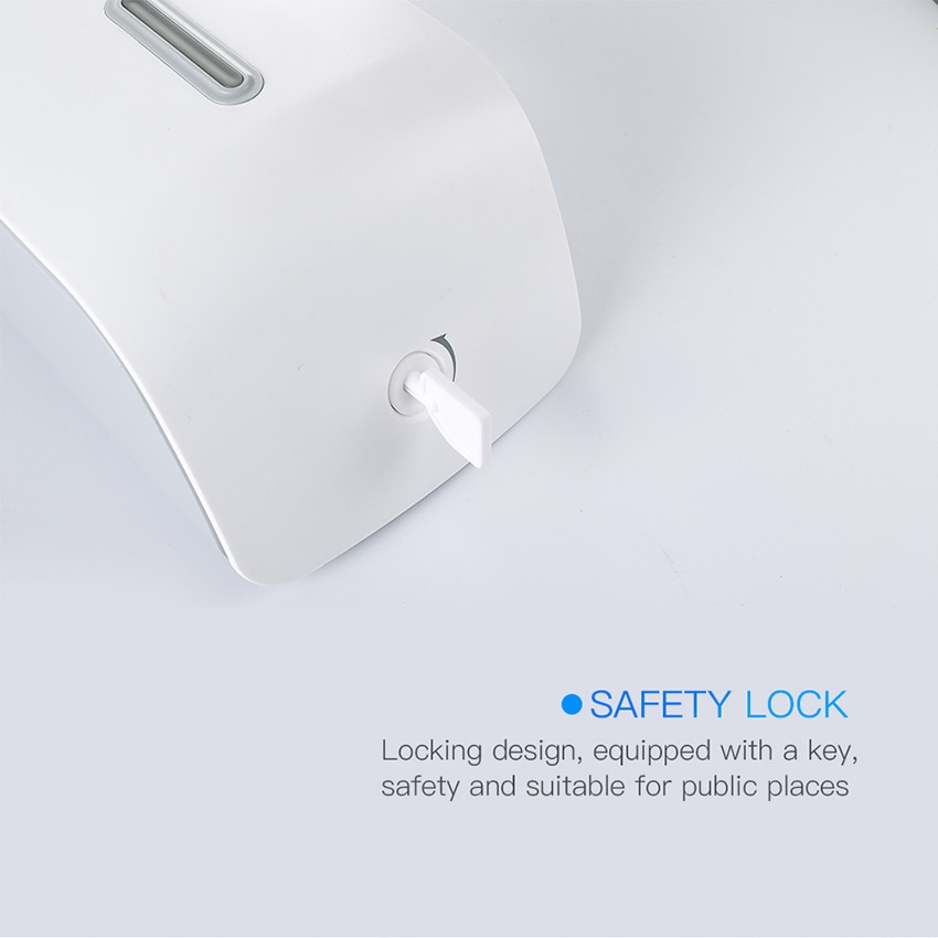 SVAVO 1000ml Automatic Foam Soap Dispenser Wall Mounted Infrared Smart Sensor Bathroom KitchenShower Shampoo Foam Soap Dispenser