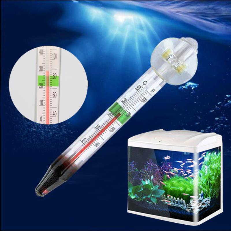 Termómetro de temperatura para acuario, productos para mascotas, vidrio para peces, temperatura del tanque, suministros para mascotas, tecnología y aparatos