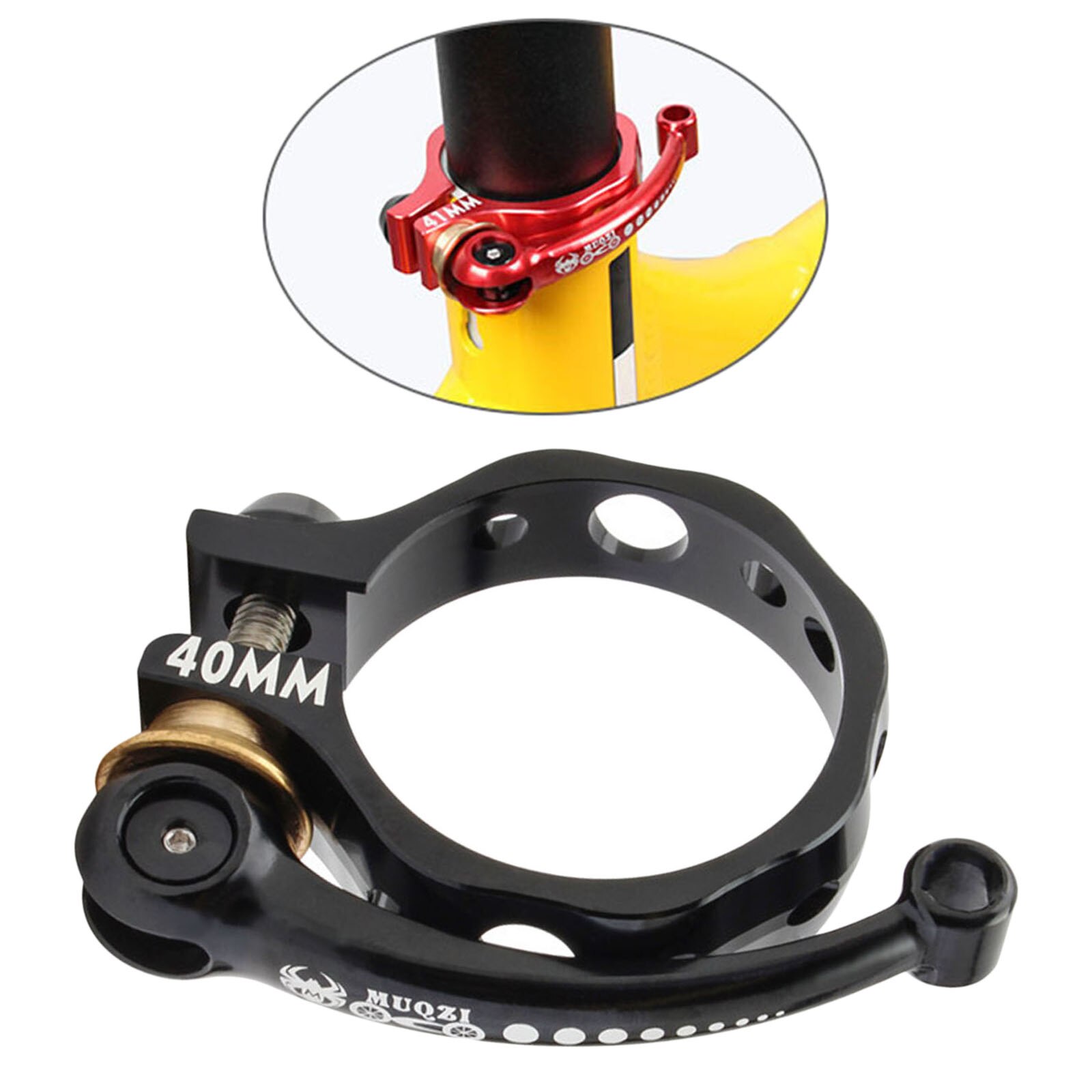 Fiets Zadelpen Klem Voor Vouwfiets Zadelpen Clip Gesp Slot, Aluminium Legering