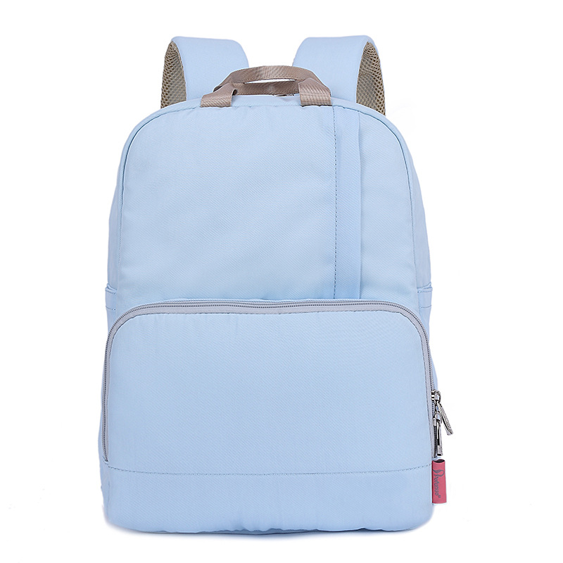 Moda mãe maternidade saco de fraldas grande capacidade saco de cuidados com o bebê mochila desinger saco de enfermagem para carrinho de criança mamae