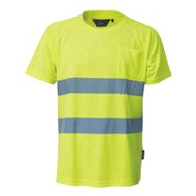 Camiseta de alta VISIBILITA amarilla