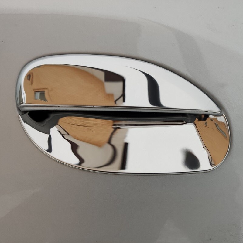 Bol de poignée de porte extérieure en acier inoxydable, pour Renault Dacia Logan 2 Sandero 2 capots de bordure